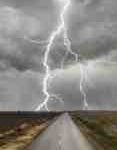 Lightning bolt picture - a sudden severe pain like the noise of thunder